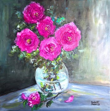 Agata Oleszczuk - Flowers in a vase