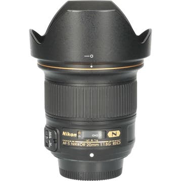 Tweedehands Nikon AF-S 20mm f/1.8G ED FX CM7664, Ophalen of Verzenden, Gebruikt, Overige typen