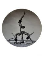 Wanddecoratie - Jeff Koons - Bernardaud - WOW Acrobaten bord