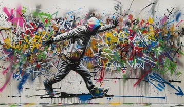 Dine Chanima (XX-XXI) - Graffiti Art Outflood