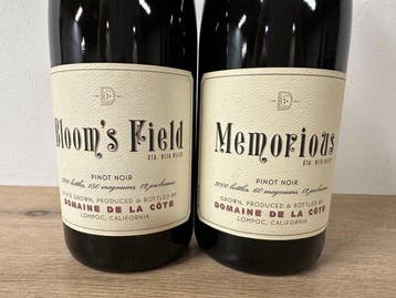 Domaine de la Côte, Blooms Field 2016 & Memorious 2018 -, Nieuw