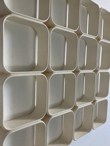 Rek - Plastic - Seventies wall shelves