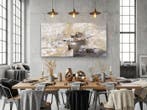 Monika Spiewak - Abstract - Oil Painting Stretched On The