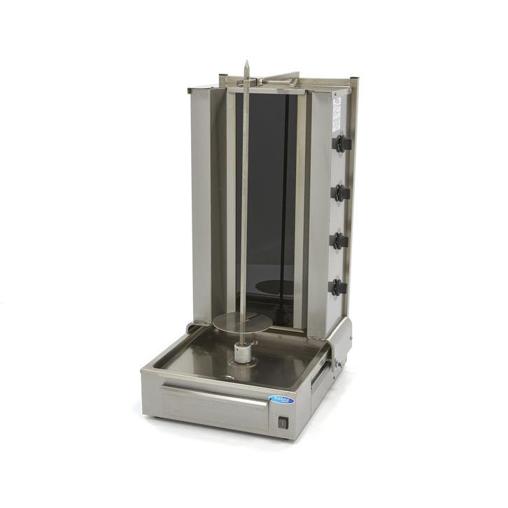 Kebab grill - 4 brûleurs - 70 kg de viande - électrique, Zakelijke goederen, Horeca | Keukenapparatuur, Verzenden
