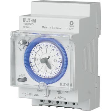 Eaton Horloge analogique 24H 1 jour de changement Synchrone, Verzenden