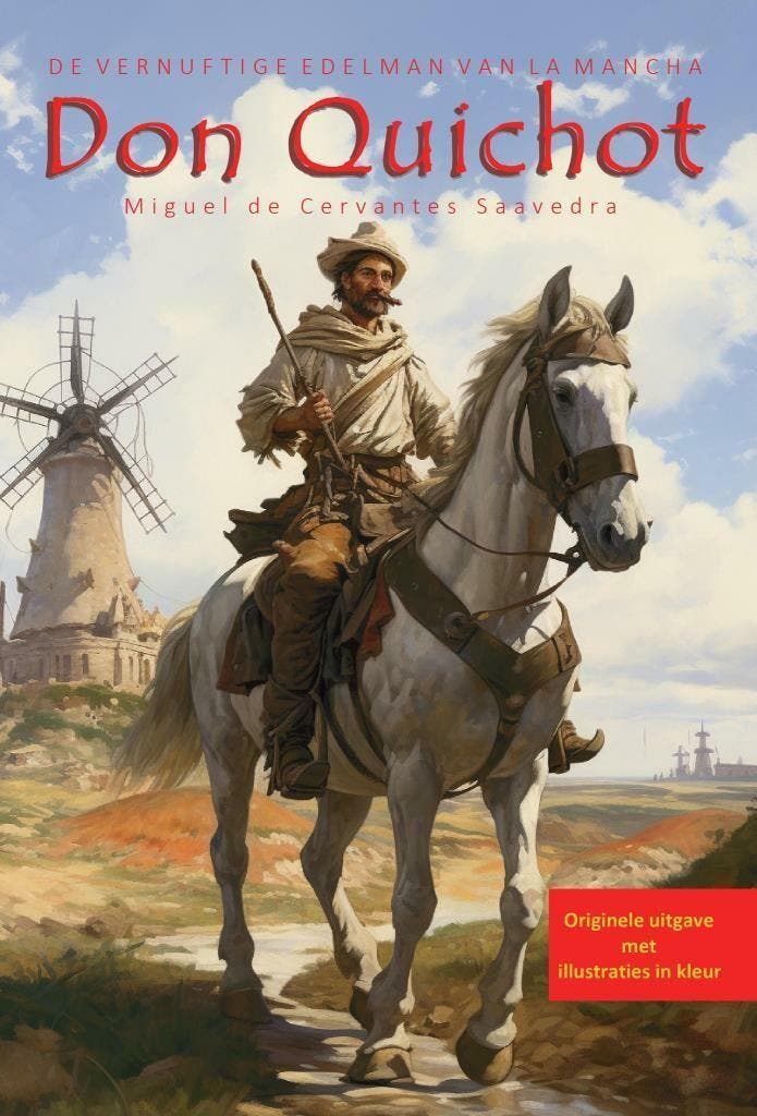 Don Quichot, de vernuftige edelman van La Mancha, Livres, Romans historiques, Envoi