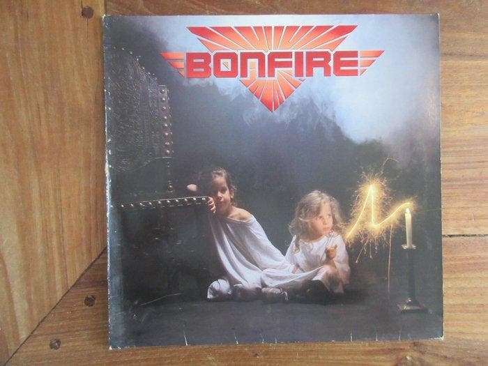 Bonfire - Dont Touch The Light + Fire works - LP - 1986, Cd's en Dvd's, Vinyl Singles