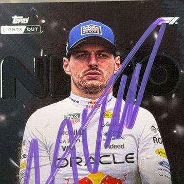 Red Bull Racing - Topps Lights OUT - Signed - Max Verstappen, Nieuw