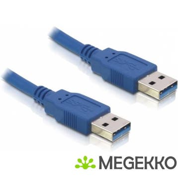 Delock 82430 Kabel USB 3.0 Type-A male > USB 3.0 Type-A male, Verzenden, Nieuw