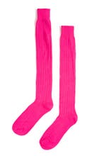 Sokken Neon Roze Gebreid 39 40 41 42 43 44 45 46 Dames Heren, Ophalen of Verzenden, Nieuw