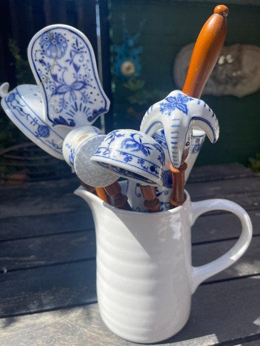 Pot (6) - Porselein, Antiek en Kunst, Antiek | Glaswerk en Kristal