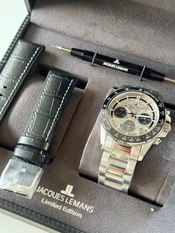 Jacques Lemans - Limited Edition 62/500 - Solar - Homme -, Nieuw