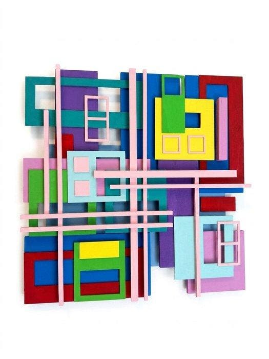 Rubén M Millano G - Happiness Life n°99 Pieza única, Antiquités & Art, Art | Objets design