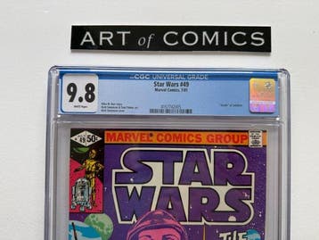 Star Wars #49 - Death Of Jedidiah - CGC 9.8 - 1 Graded comic, Boeken, Nieuw