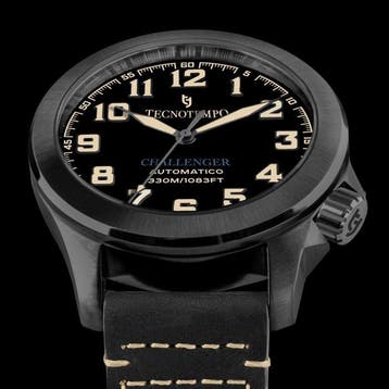 Tecnotempo - Automatic Challenger All Black - Limited, Nieuw