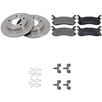 Remschijven + remblokken Achterzijde Mazda 323 F V 2.0 24V, Verzenden