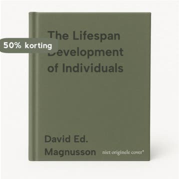 The Lifespan Development of Individuals 9780521470230, Verzenden, David Ed. Magnusson