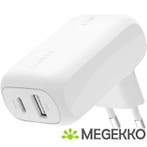 Belkin WCB009vfWH Laptop, Smartphone, Tablet Wit AC Snel, Verzenden, Nieuw