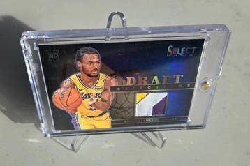 2024/25 Panini Select Bronny James Jr. /75 Tri color Patch