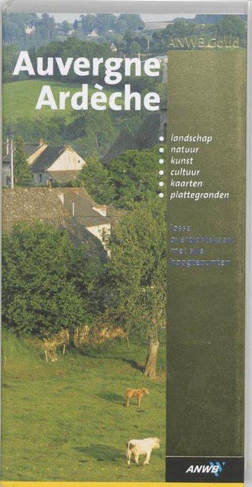 Anwb Goud Auvergne Ardeche - de Graaf, Verzenden