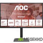 AOC Professional E4 Q27E4CV 27  QHD 120Hz IPS Monitor, Verzenden, Nieuw