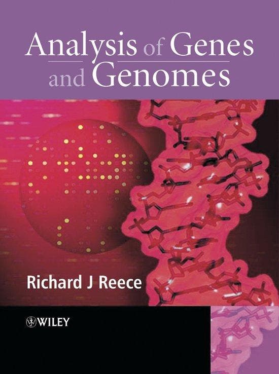 Analysis Of Genes & Genomes 9780470843802 R.J. Reece, Boeken, Taal | Engels, Gelezen, Verzenden