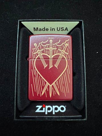 Zippo - Zonder minimumprijs - Aansteker - Staal (roestvrij), Nieuw