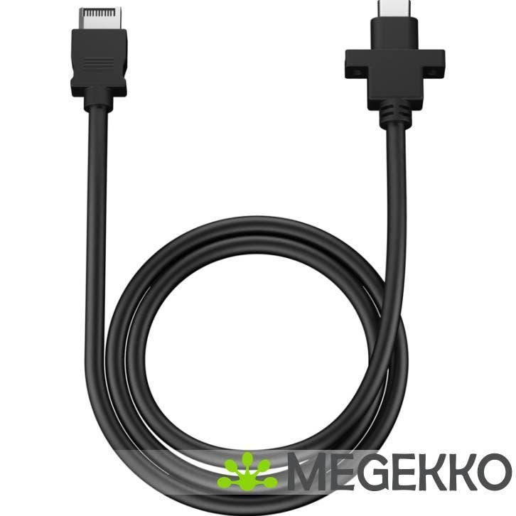 Fractal Design USB-C 10Gbps Cable - Model D Zwart, Informatique & Logiciels, Boîtiers d'ordinateurs, Envoi