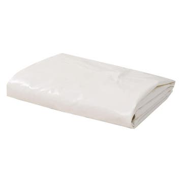Dekzeil 3x4m 650g wit - 59% korting, retour deal, Verzenden, Gebruikt, Zeil