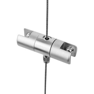 Ophangbordhouder | ROD | Aluminium | Dubbelzijdig |, Verzenden