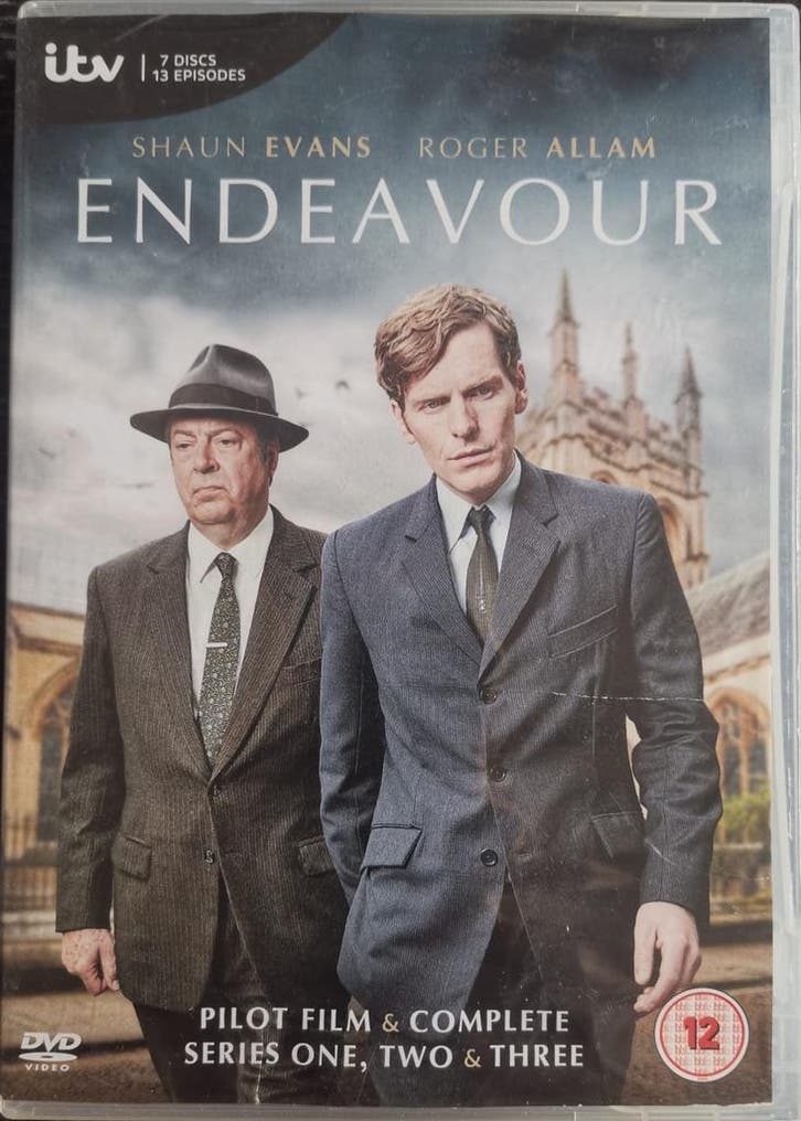 Endeavour series 1 - 3 + Pilot              Gratis verzenden, CD & DVD, DVD | TV & Séries télévisées, Envoi