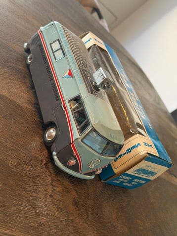 Taiyo - Speelgoed RARE TAIYO T1 VAN BUS DUTCH TELEVISION NTS