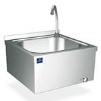 Handwasbak | Wandmontage | Kniebediening | 370x340x150mm |, Verzenden, Nieuw in verpakking