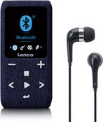 MP3 Speler met Bluetooth - Inc. 8GB SD - Blauw - Lenco - XEM, Verzenden, Nieuw