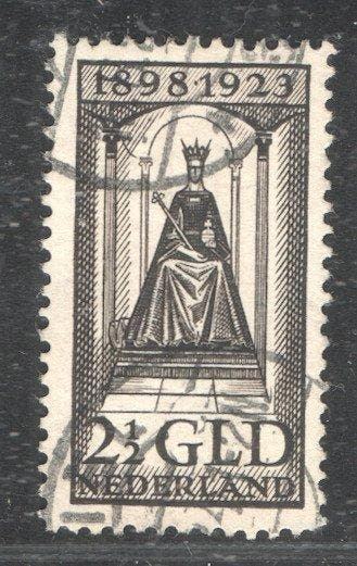 Nederland 1923 - Regeringsjubileum Wilhelmina - 2 1/2 en 5, Timbres & Monnaies