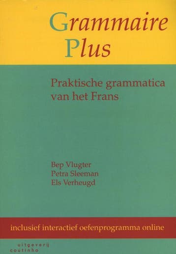 Grammaire plus 9789046903261 Bep Vlugter, Boeken, Verzenden, Zo goed als nieuw, Bep Vlugter