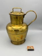 Kan - Koper - Antieke water melk kan