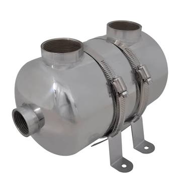 vidaXL Zwembad warmtewisselaar 292 x 134 mm 28 kW, Verzenden