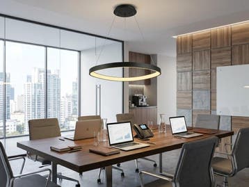 Veiling - Hanglamp Zwart 62cm 50W LED CCT 3 Kleur & 3 Stappe