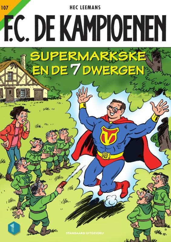 Supermarkske en de zeven dwergen / F.C. De Kampioenen / 107, Boeken, Stripverhalen, Gelezen, Verzenden