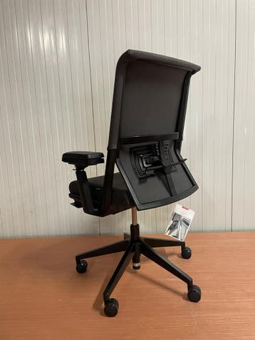 Refurbished Haworth Bureaustoel - Vergelijkbaar Aan Zody, Verzenden, Zo goed als nieuw, Grijs, Bureaustoel