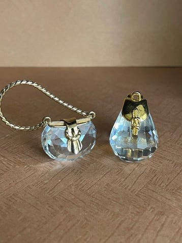 Swarovski - Beeldje - Memories Handtas en Rugzak (2) -