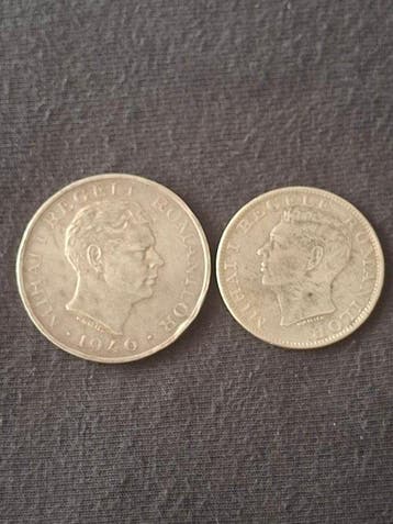 Roemenië. Romania - Lot of 2 Silver Coins: 500 Lei 1944 &