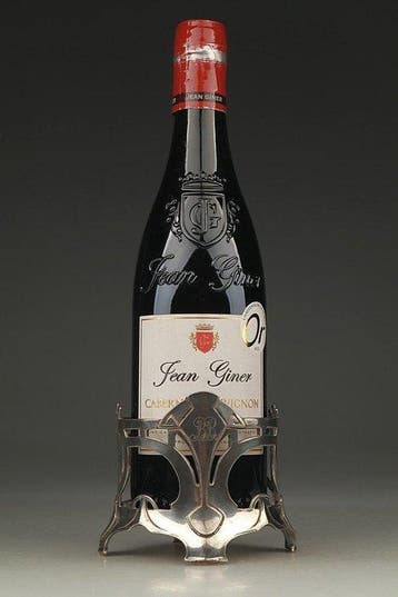 Dupper & Bernhold - Dessous de bouteille - Plaqué(e) argent