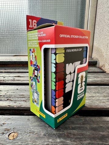 Panini Stickers FIFA World Cup 2026 Tin Box 4/4 - 1 Sealed, Nieuw