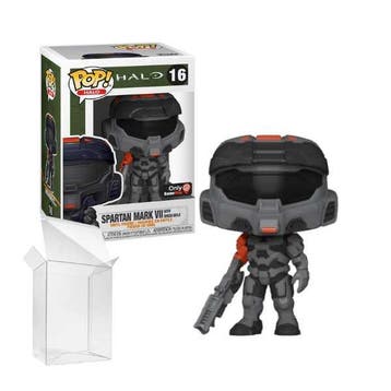 Funko Pop Halo Spartan Mark VII 7  Shock Rifle 16 GameStop, Verzenden