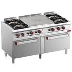 Fornuis/Doorkookplaat + 2 Ovens | OPTIMA 700 | Gas | 4, Verzenden, Nieuw in verpakking