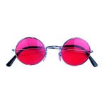 Rode Hippie Bril Glas, Verzenden, Nieuw