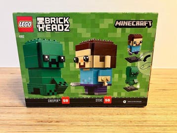 Lego Set - 41612 - Minecraft, BrickHeadz - Steve & Creeper