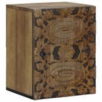 vidaXL Hangende Badkamerkast met opslag Bruin 38 x 33,5 x 48, Verzenden, Nieuw